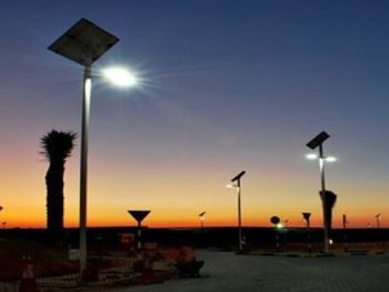 30W todo en dos luces de la calle solar Lifepo4